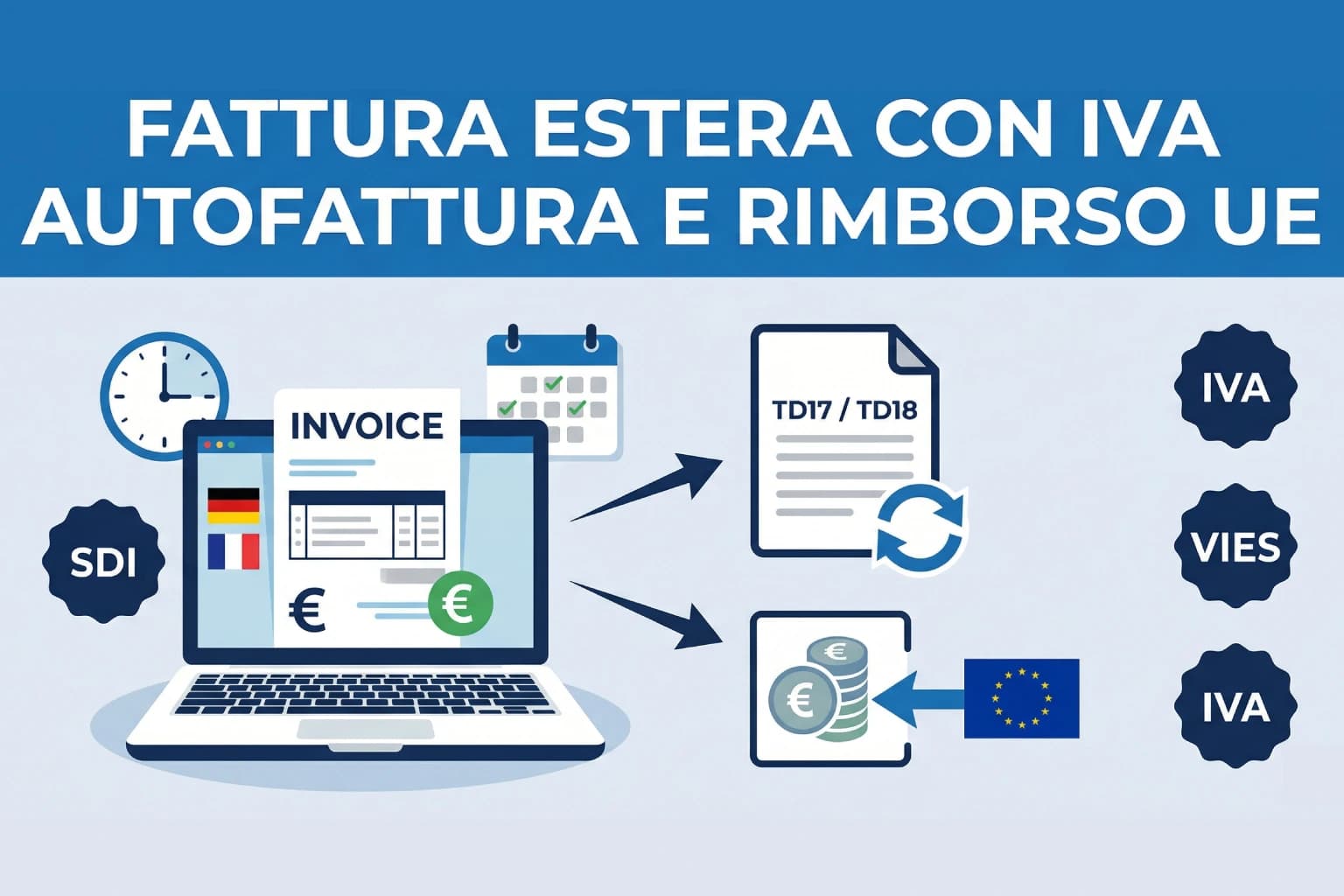 Guida alla fattura estera con IVA